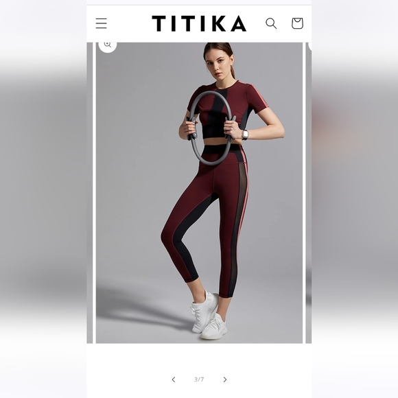 Titika Activewear set - leggings & top - Picture 3 of 10